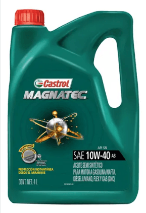 Aceite Castrol Magnatec 10w40 A3 Auto Lub Semi Sintetico 4l