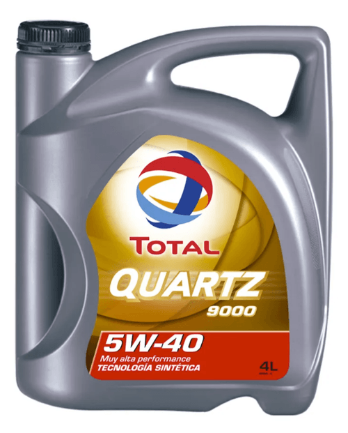 Aceite Para Motor Total Quartz Sintetico 9000 5w-40 X 4l
