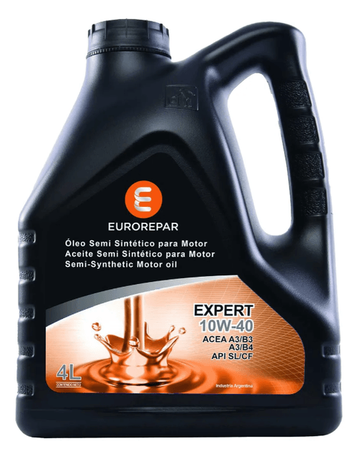 Aceite Para Motor Semi Sintetico Eurorepar Expert 10w40 4l