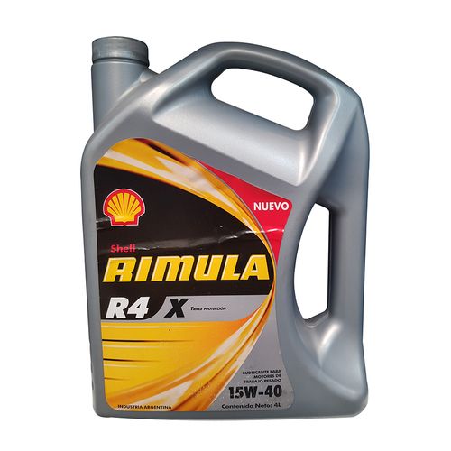 Aceite Mineral Shell Rimula R4 15w40 X4l