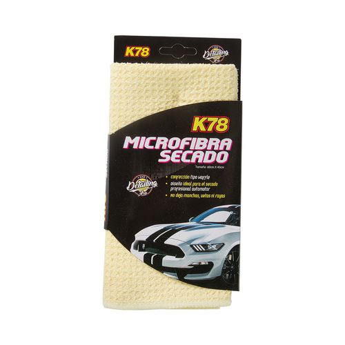 Paño De Microfibra Waffle 60x40cm Secado Rápido K78