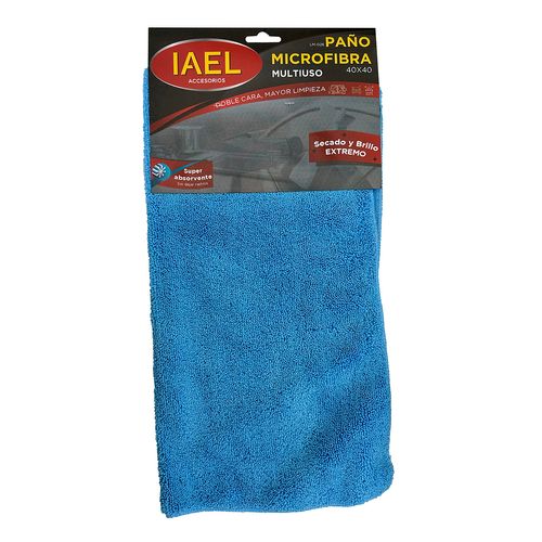 Paño Microfibra Multiuso 40x40cm Doble Cara