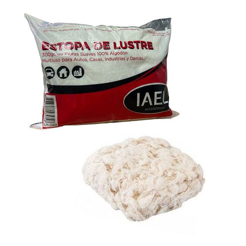 Estopa De Lustre Blanca 300gr Iael