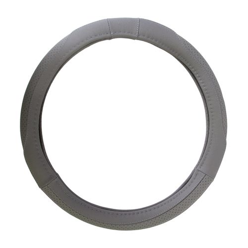 Cubre Volante Punteado Gris