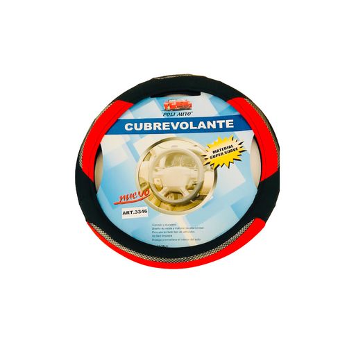 Cubrevolante Carrera Negro/rojo