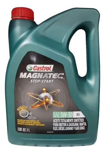 Aceite Sintetico Castrol Magnatec Stop-start 5w-30 A5 4l