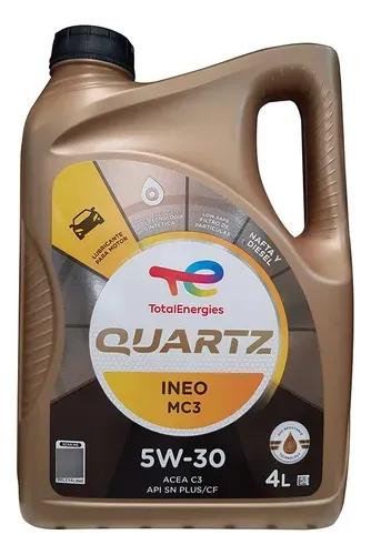 Aceite Total Quartz Ineo Mc3 5w30 100% Sintetico x 4l