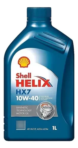 Aceite Semi Sintetico Shell Helix Hx7 10w40 - 1 Litro-1759344913090