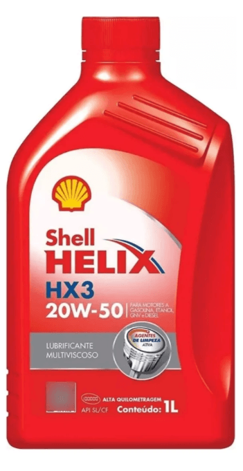 Aceite Para Motor Shell Helix Hx3 Mneral 20w50 1l