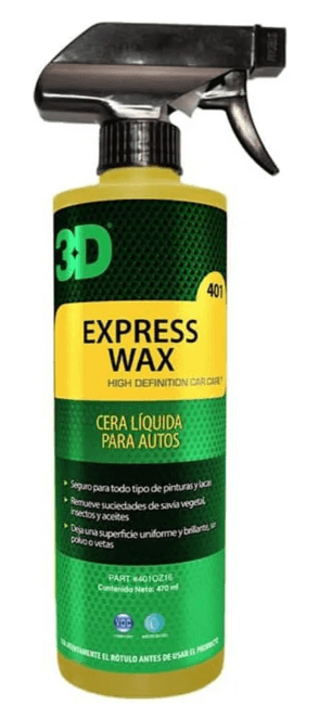 Cera Líquida Rápida Aplicación 3d Express Wax 470 Ml