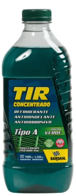 Bardahl Refrigerante Anticongelante Verde para Auto