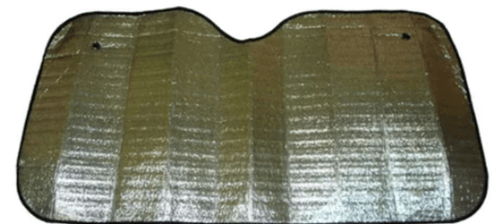 Parasol Aluminizado para Parabrisas Auto 130 x 60 cm