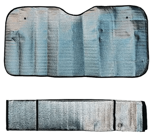 Parasol Plegable Plateado para Auto 150 x 70 cm