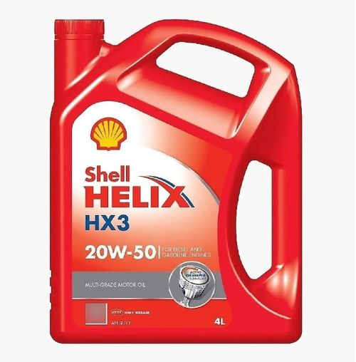 Aceite Shell Helix HX3 20W50 Natural 4 Lts