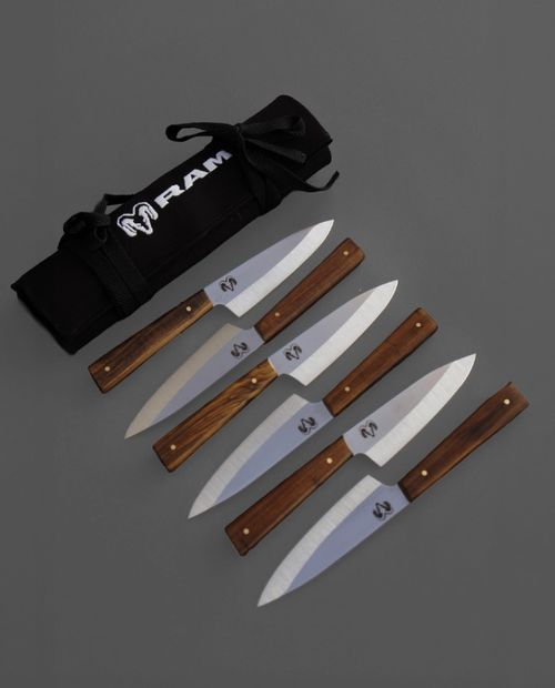 Set cuchillos de mesa RAM