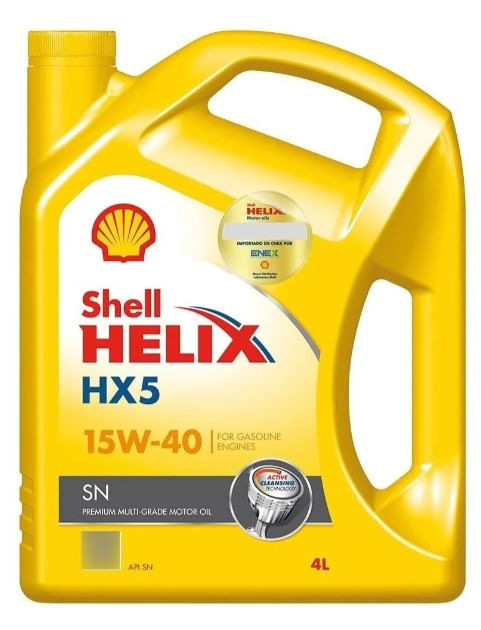 Aceite Para Motor Shell Helix Hx5 Mineral 15w40 - 4 Litros