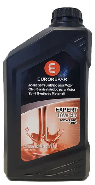 Aceite De Motor Eurorepar 1 L 10w40 Semisintético