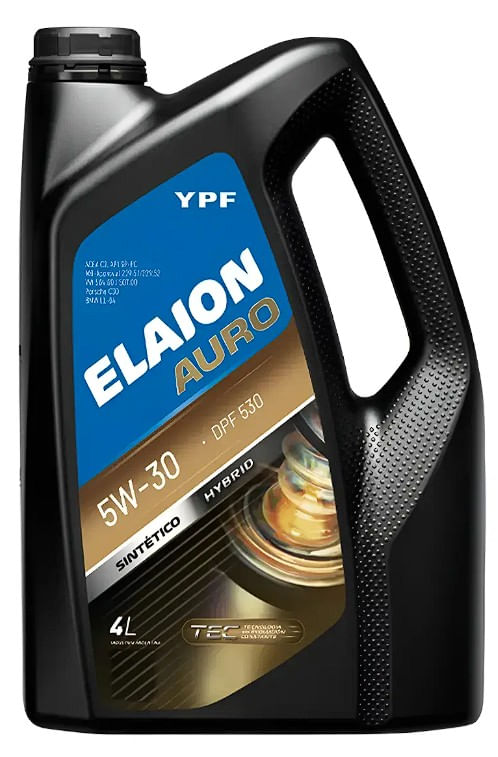 Aceite YPF Elaion Auro D2 530 5W30 Sintético 4 Lts