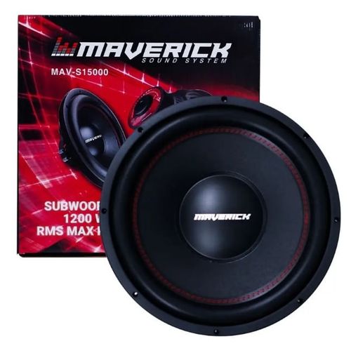 Subwoofer 400w Max Power Maverick Ultra Flat 12 Pulgadas