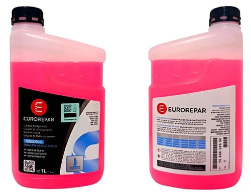 Líquido Refrigerante Orgánico Rojo Eurorepar X 1lt