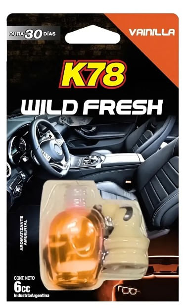 Perfume Para Colgar Wild Fresh Auto Ambiente K78 Vainilla