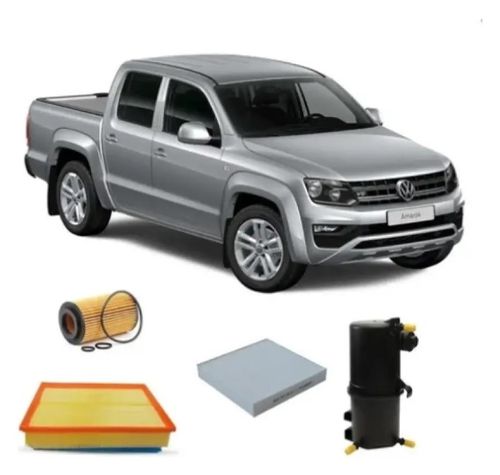 Kit 4 Filtros Volkswagen Amarok V6 Wega