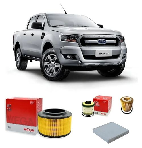 Kit 4 Filtros Ford Ranger 3.2 Y 2.2