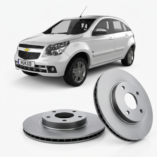 Kit De 2 Discos De Freno - Chevrolet Cobalt 1.3 L Jtd