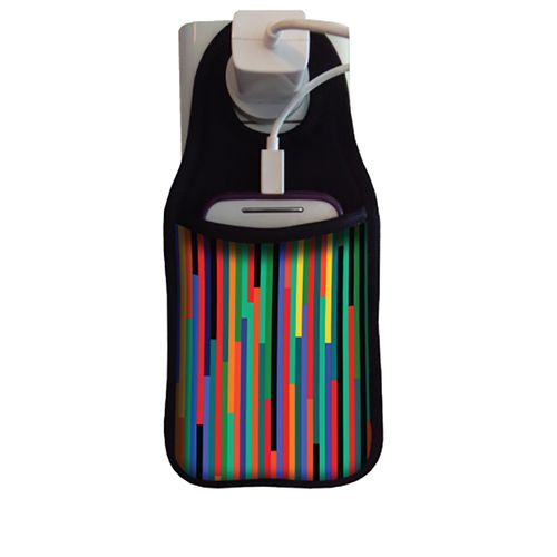 Porta celular neopren rayas