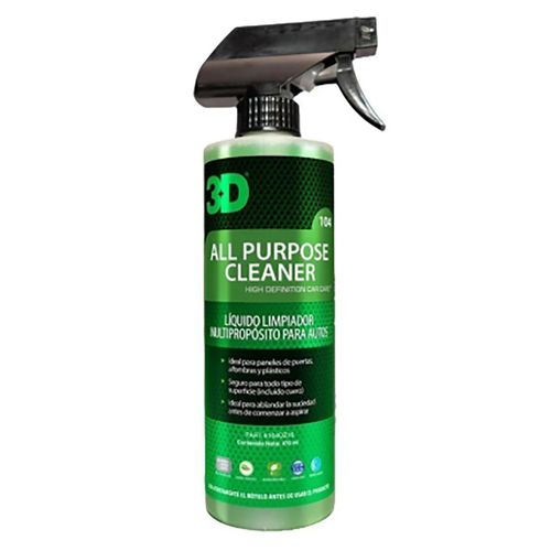 3D Liquido limpiador Multipropósito para autos 500ml
