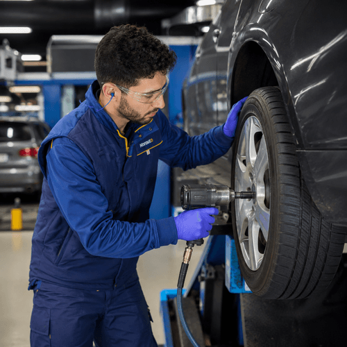 Servicio de montaje de neumático