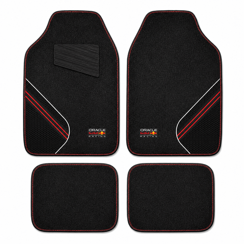 juego de cubre alfombra Red Bull Racing felpa y PVC rojo