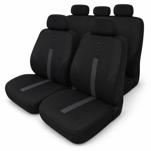 Fundas Asiento Auto Cuero Ecologico Universal Qkl Sport Line