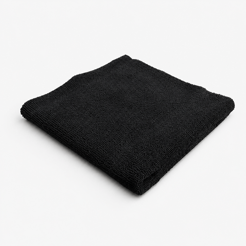 3D Paño de Microfibra Suave 40x40cm Negro