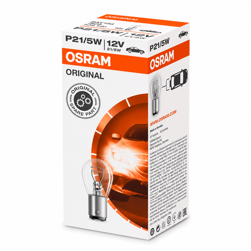 Lampara para faro trasero Osram P21/5w Bay15d