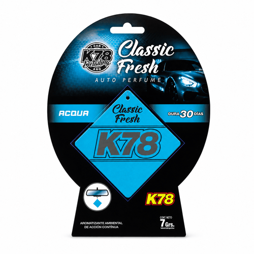 K78 Aromatizante ambiental Classic Fresh 7 grs Acqua