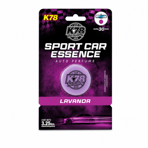 K78 Aromatizante de ambientes en gel Colgante 3.25 grs Lavanda