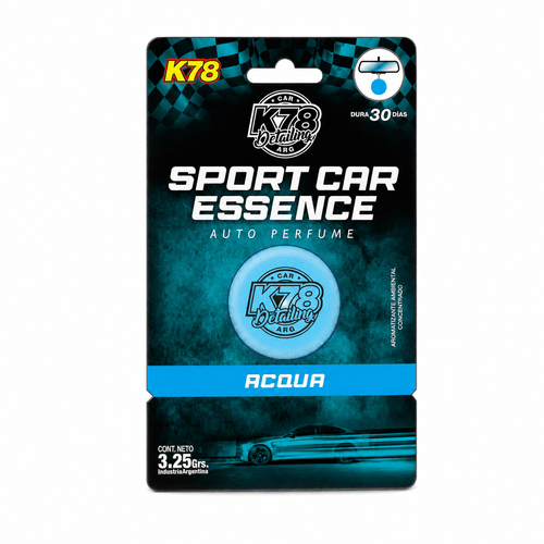 K78 Aromatizante de ambientes en gel Colgante 3.25 grs Acqua