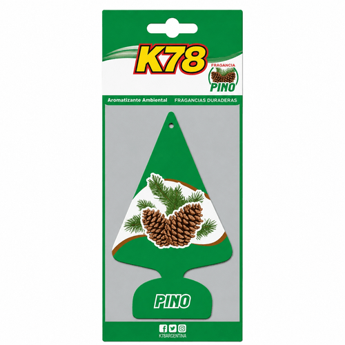 K78 Aromatizante ambiental Pinito 6 grs Pino