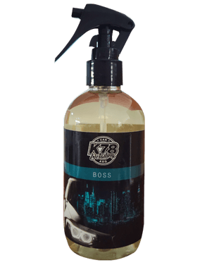K78 Aromatizante ambiental gatillo 250ml Boss
