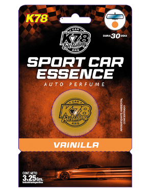 K78 Aromatizante de ambientes en gel Colgante 3.25 grs Vainilla
