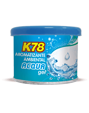 K78 Aromatizante ambiental en gel Lata 80 grs Acqua