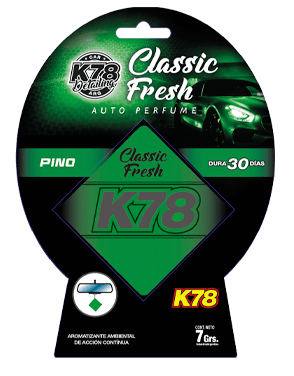 K78 Aromatizante ambiental Classic Fresh 7 grs Pino