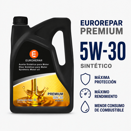Aceite Eurorepar Premium 5W30 Sintético 4 Lts