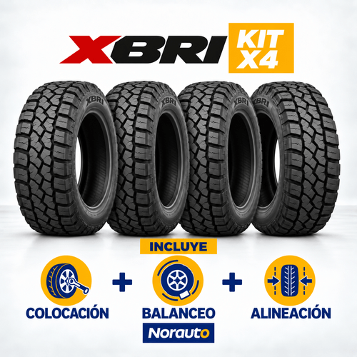 Kit de 4 Xbri 205/55 R16 Fastway A2 91V con Alineacion y Balanceo