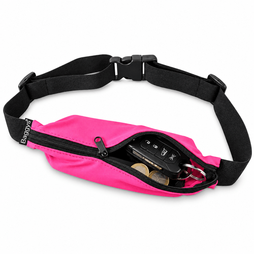 Riñonera expandibles Baggys Lycra Coral