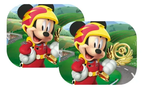 Disney Cortina Lateral Plegable Mickey x2 44x38cm