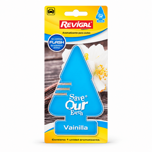 Revigal aromatizante para autos vainilla