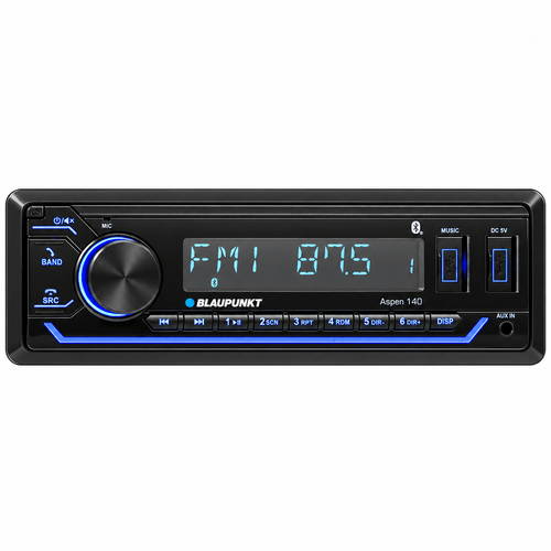 Estereo Blaupunkt ASPEN140 BT - 4 X 40W USB FM/AM MP3 50w