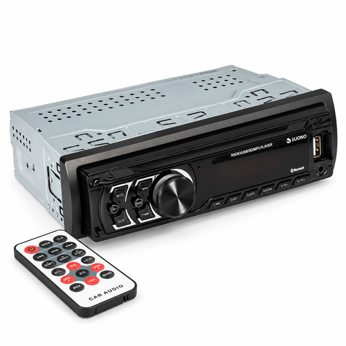 Estereo para auto Suono Frente Fijo BT MP3 SD FM